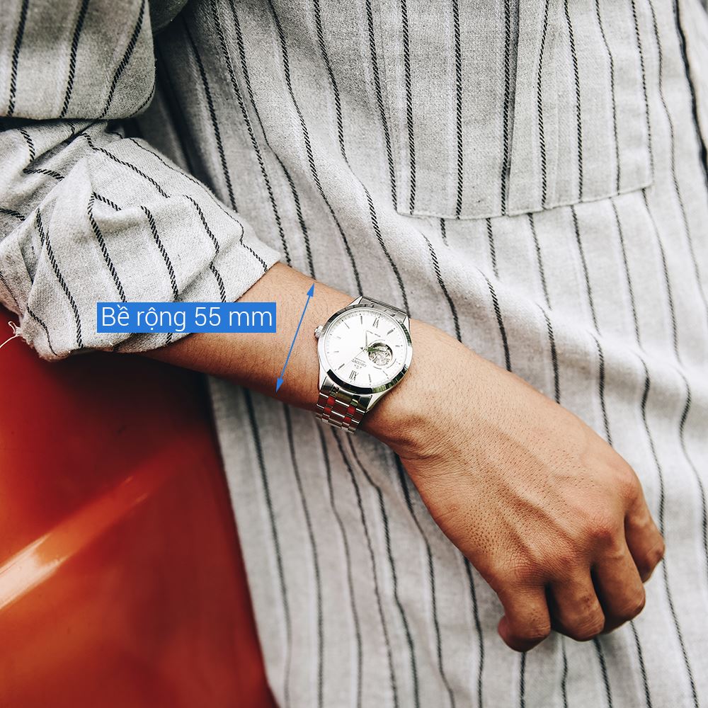 Đồng hồ Orient 38.3 mm Nam TAG03001W0