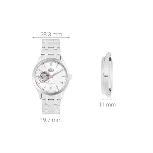 Đồng hồ Orient 38.3 mm Nam TAG03001W0 Màu Bạc