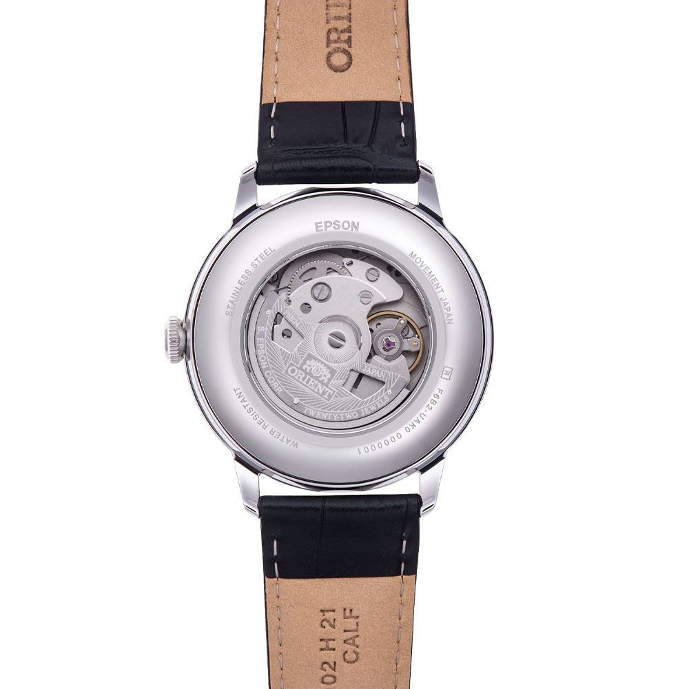 Đồng hồ Orient Sun & Moon 41.5 mm Nam RA-AK0802S30B Màu Đen