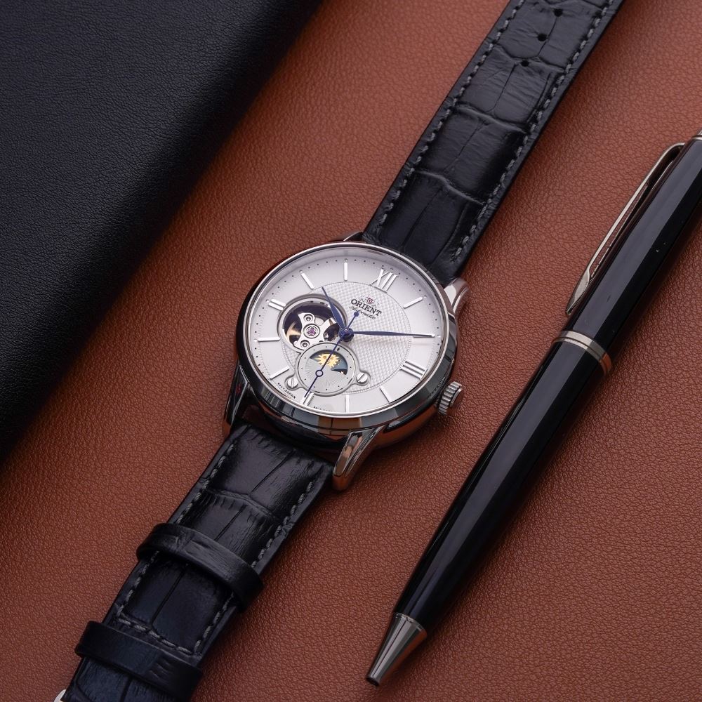 Đồng hồ Orient Sun & Moon 42 mm Nam RA-AS0011S30B - 4