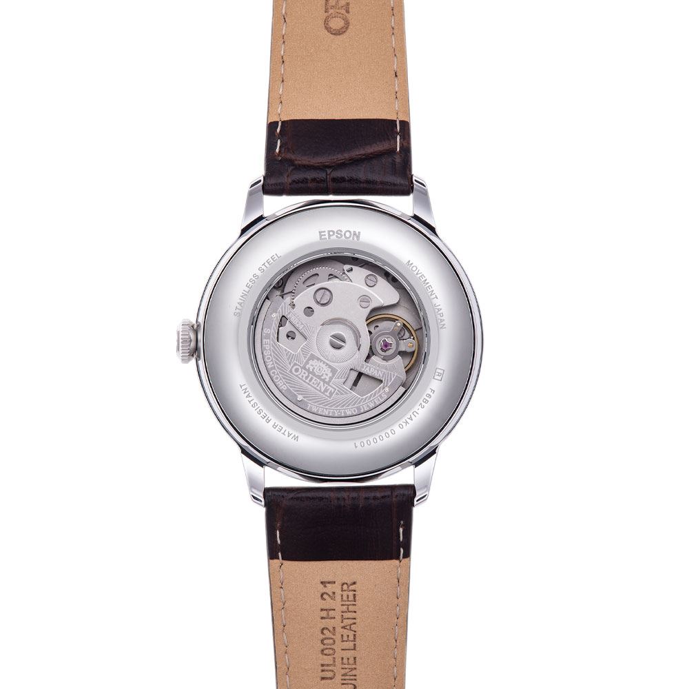 Đồng hồ Orient Sun & Moon 41.5 mm Nam RA-AK0803Y30B Màu Nâu