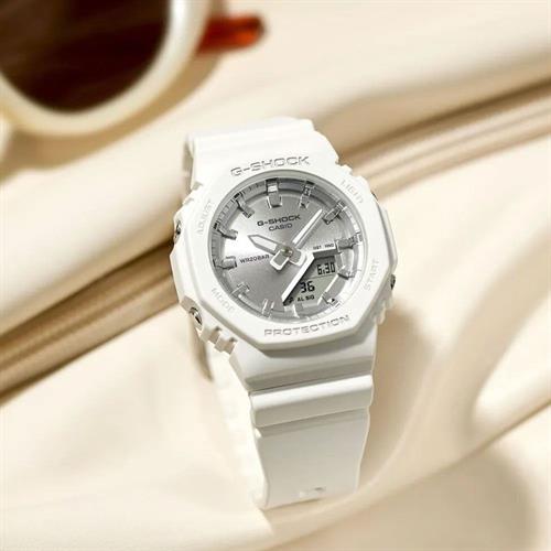 Đồng hồ G-Shock 2100 40.2 mm Nữ GMA-P2100VA-7ADR Màu Trắng