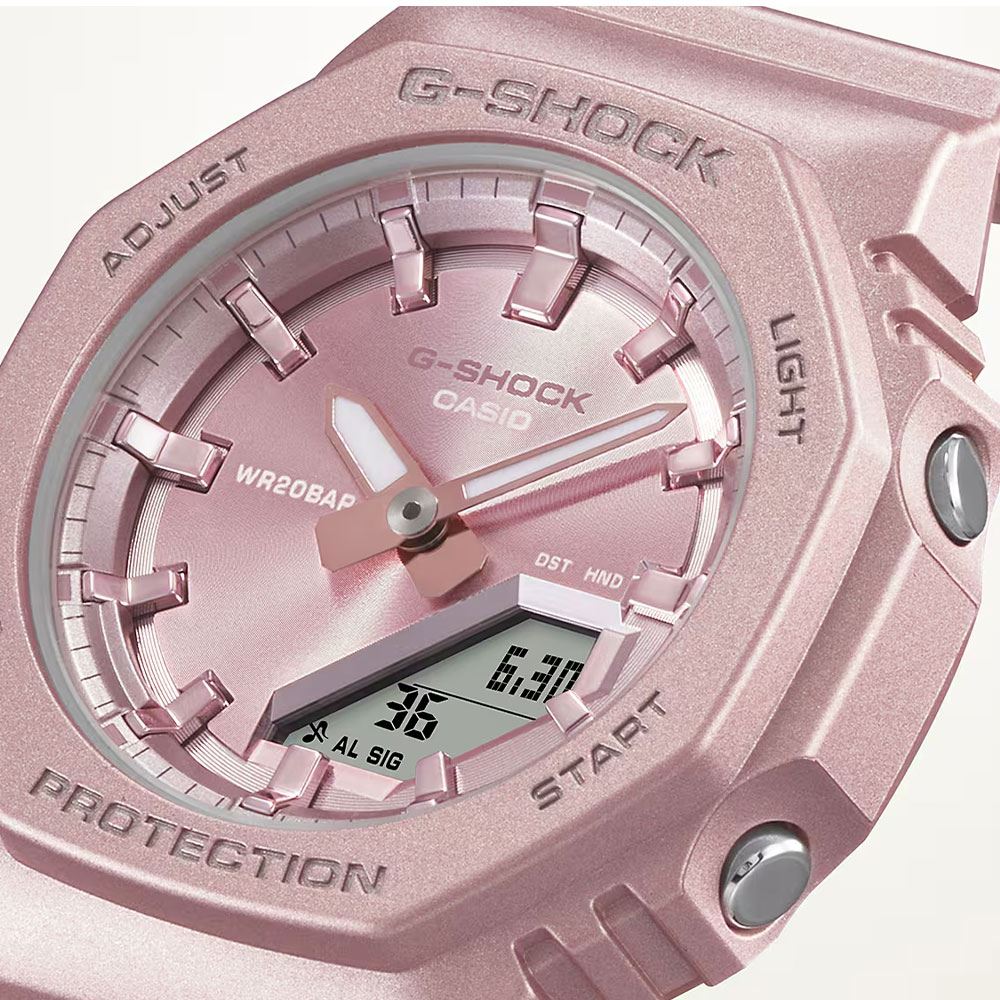 Đồng hồ G-Shock 2100 40.2 mm Nữ GMA-P2100ST-4ADR Màu Hồng