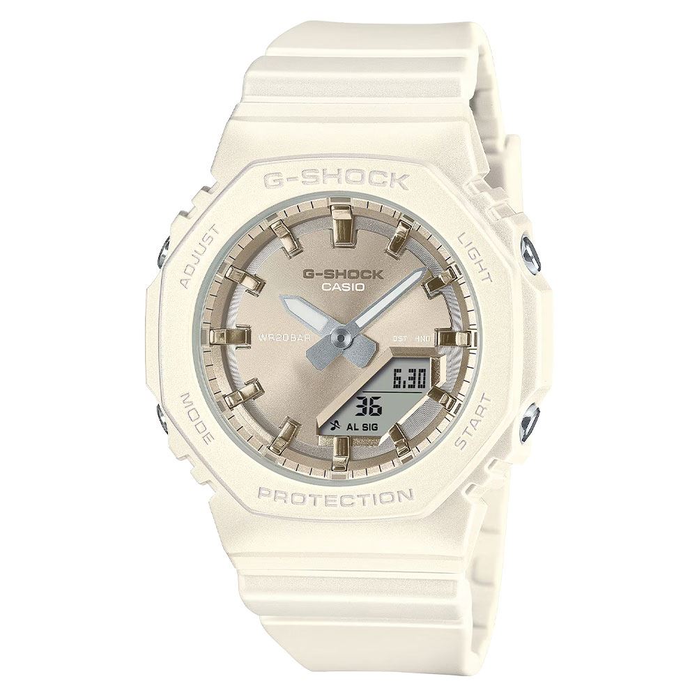 Đồng hồ G-Shock 2100 40.2 mm Nữ GMA-P2100ST-7ADR Màu Vàng