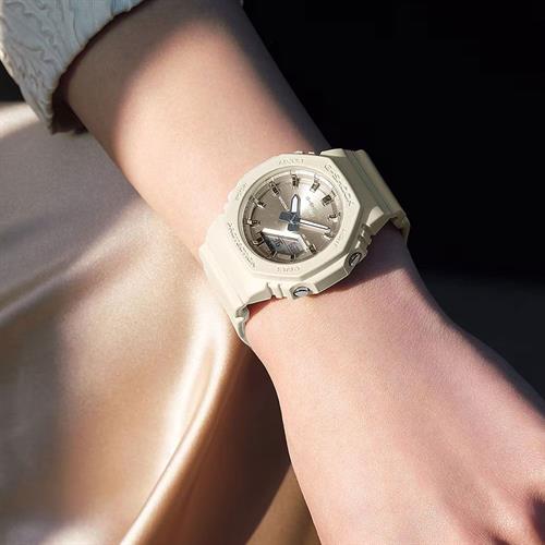 Đồng hồ G-Shock 2100 40.2 mm Nữ GMA-P2100ST-7ADR Màu Vàng