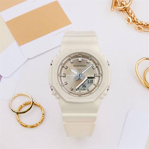 Đồng hồ G-Shock 2100 40.2 mm Nữ GMA-P2100ST-7ADR Màu Vàng