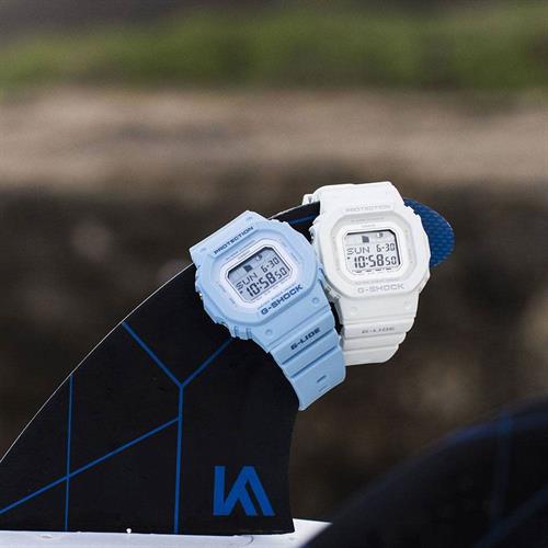 Đồng hồ G-Shock 5600 40.5 mm Nữ GLX-S5600-7BDR Màu Trắng