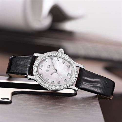 Đồng hồ Elio Starlight 23 mm Nữ EL153-01 Màu Đen