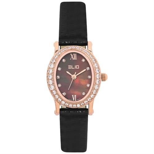 Đồng hồ Elio Starlight 23 mm Nữ EL153-02 Màu Đen