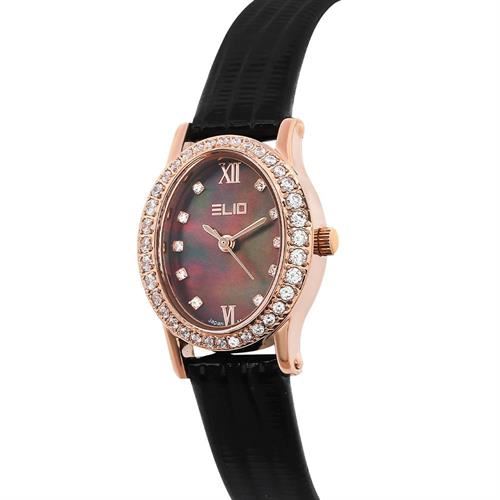 Đồng hồ Elio Starlight 23 mm Nữ EL153-02 Màu Đen