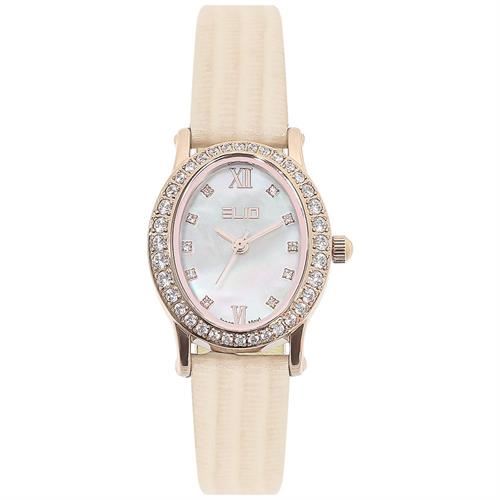 Đồng hồ Elio Starlight 23 mm Nữ EL153-03 Màu Kem