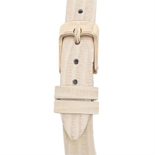 Đồng hồ Elio Starlight 23 mm Nữ EL153-03 Màu Kem