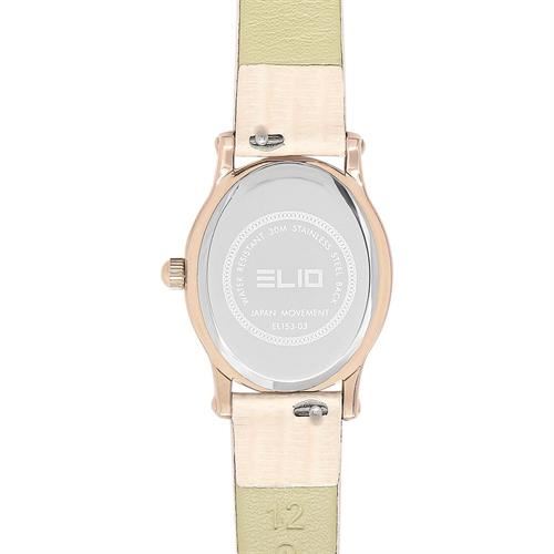 Đồng hồ Elio Starlight 23 mm Nữ EL153-03 Màu Kem