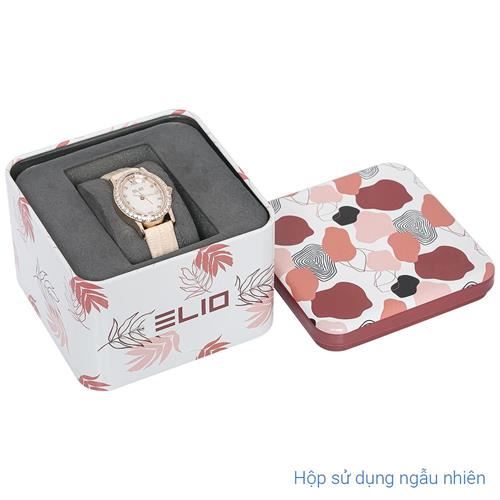 Đồng hồ Elio Starlight 23 mm Nữ EL153-03 Màu Kem