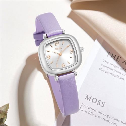 Đồng hồ Elio Elegant Lady 26 mm Nữ EL159-01 Màu Tím