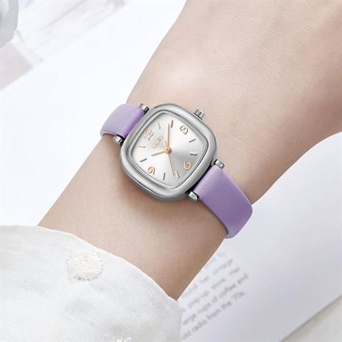 Đồng hồ Elio Elegant Lady 26 mm Nữ EL159-01 Màu Tím