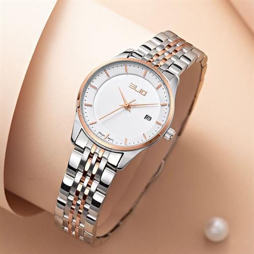 Đồng hồ Elio 28 mm Nữ ES179-01 Màu Bạc