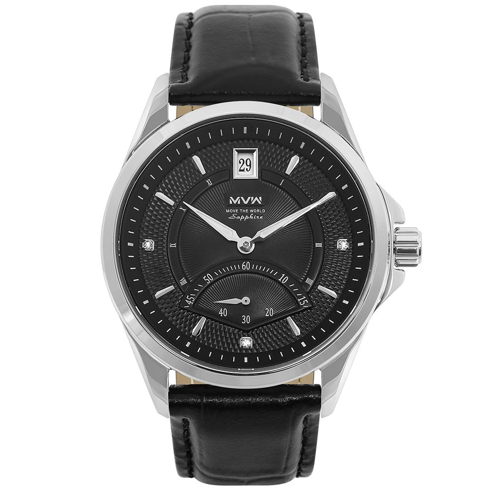 Đồng hồ MVW 42 mm Nam ML050-02N Màu Đen