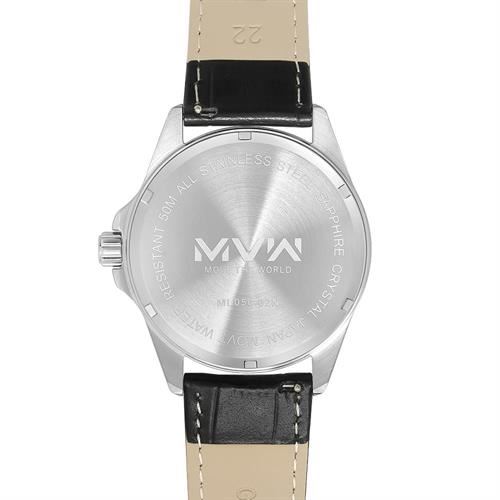 Đồng hồ MVW 42 mm Nam ML050-02N Màu Đen