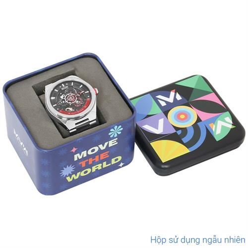 Đồng hồ MVW Galaxy 42.2 mm Nam MSA100-01 Màu Bạc