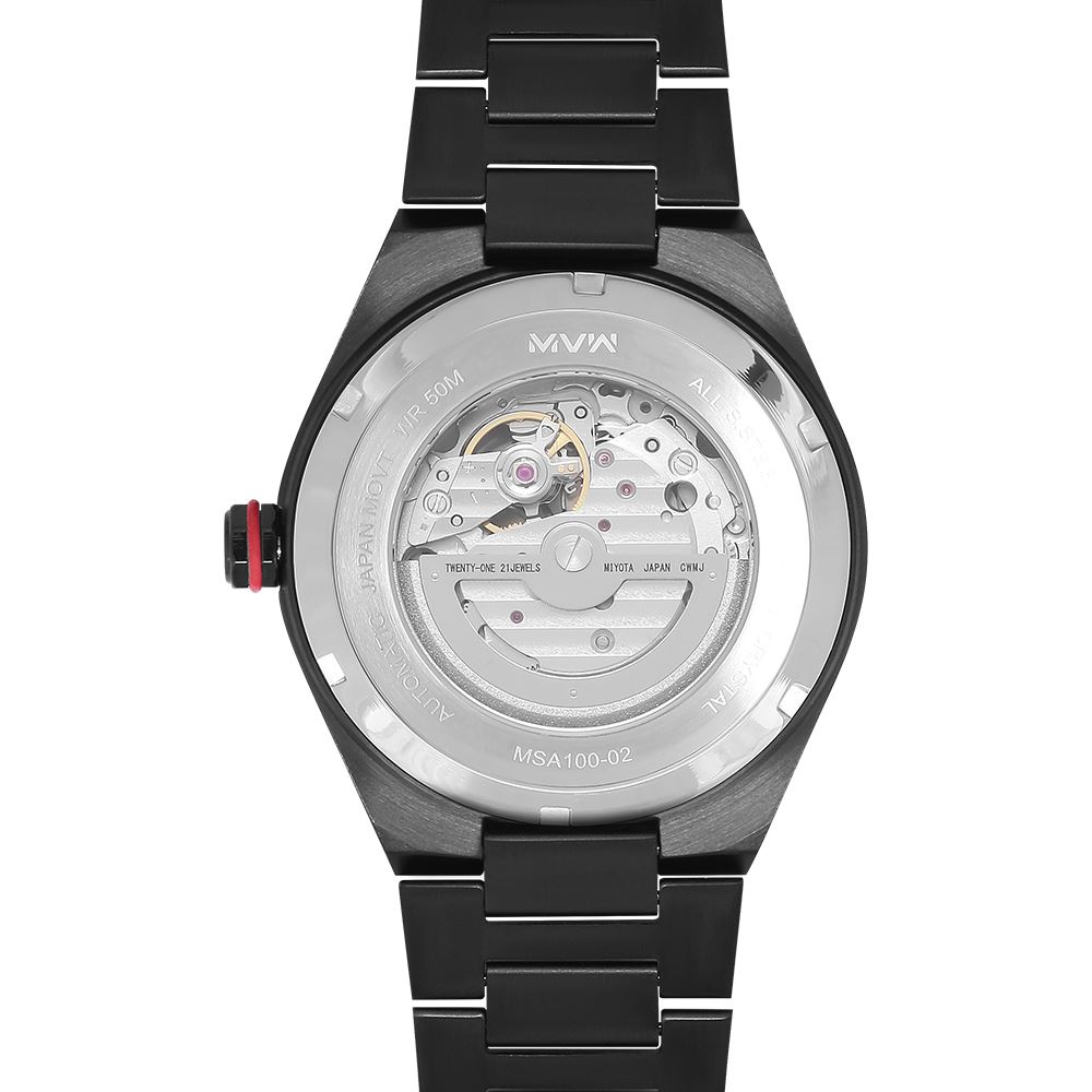 Đồng hồ MVW Galaxy 42.2 mm Nam MSA100-02 Màu Đen