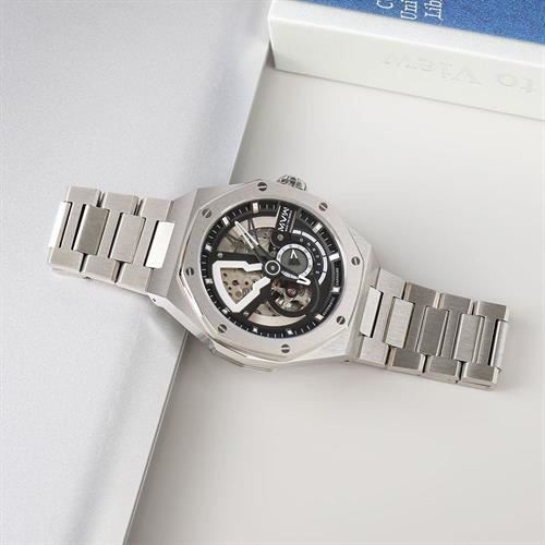 Đồng hồ MVW Galaxy 44.8 mm Nam MSA101-01 Màu Bạc