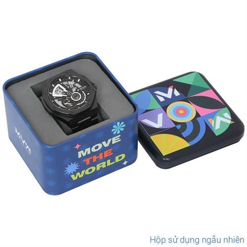 Đồng hồ MVW Galaxy 44.8 mm Nam MSA101-02 Màu Đen