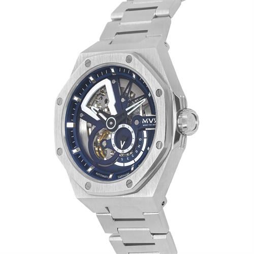 Đồng hồ MVW Galaxy 44.8 mm Nam MSA101-03 Màu Bạc