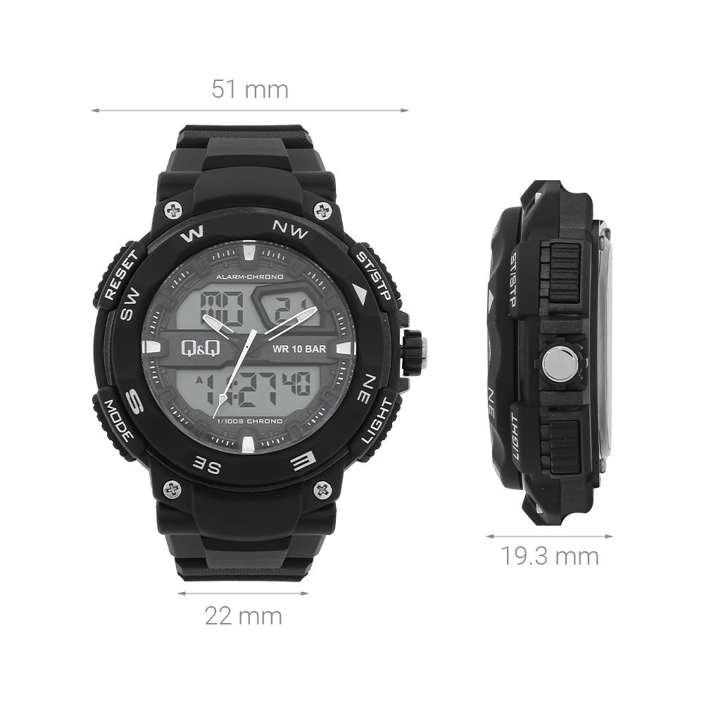 Đồng hồ Q&Q 51 mm Nam GW85J005Y - 7