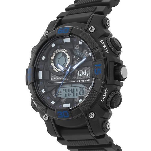 Đồng hồ Q&Q 52 mm Nam GW87J012Y Màu Đen