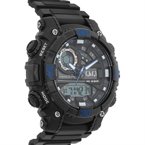 Đồng hồ Q&Q 52 mm Nam GW87J012Y Màu Đen