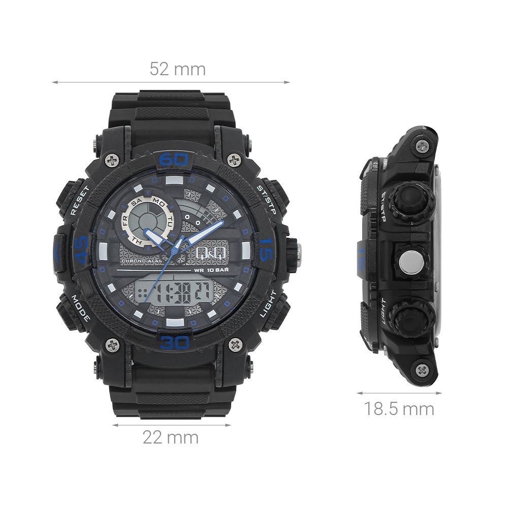 Đồng hồ Q&Q 52 mm Nam GW87J012Y - 7