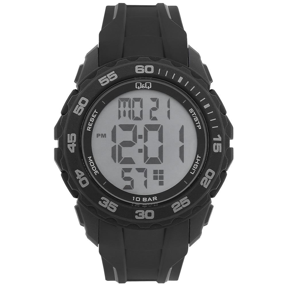 Đồng hồ Q&Q 46 mm Nam G06A-001VY Màu Đen