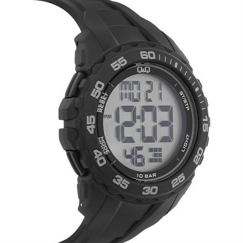 Đồng hồ Q&Q 46 mm Nam G06A-001VY Màu Đen