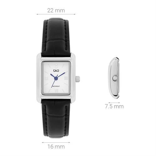 Đồng hồ Q&Q 22 mm Nữ C69A-010PY Màu Đen