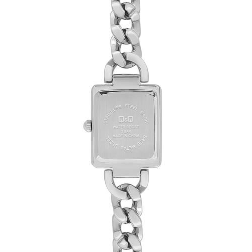 Đồng hồ Q&Q 20 mm Nữ F05A-001PY Màu Bạc