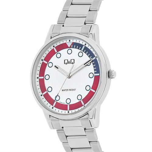 Đồng hồ Q&Q 40 mm Nam Q50B-001PY Màu Bạc