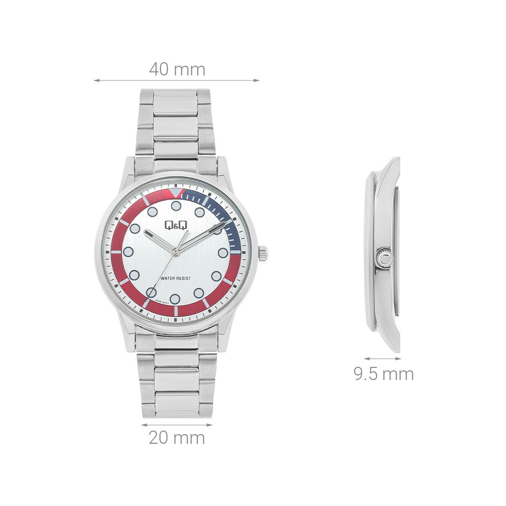 Đồng hồ Q&Q 40 mm Nam Q50B-001PY - 6