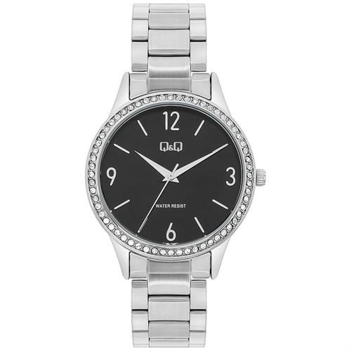 Đồng hồ Q&Q 34 mm Nữ Q75B-004PY Màu Bạc