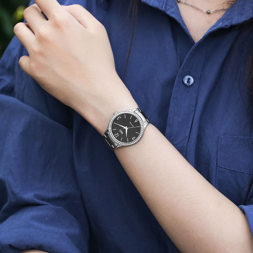 Đồng hồ Q&Q 34 mm Nữ Q75B-004PY