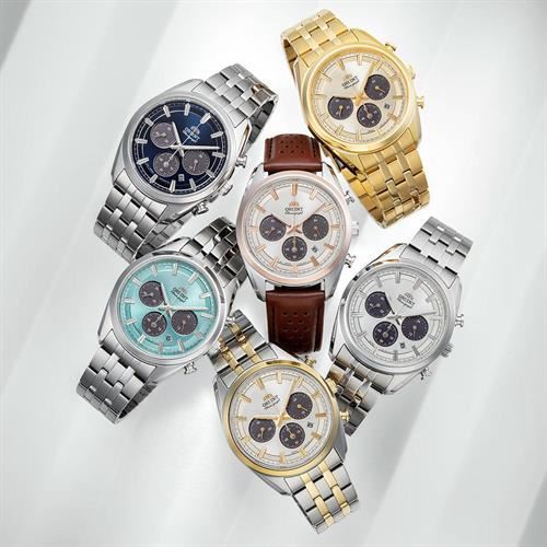 Đồng hồ Orient Contemporary 40 mm Nam RA-TX0304L10B Màu Bạc