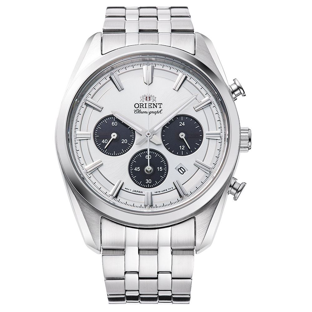 Đồng hồ Orient Contemporary 40 mm Nam RA-TX0305S10B Màu Bạc