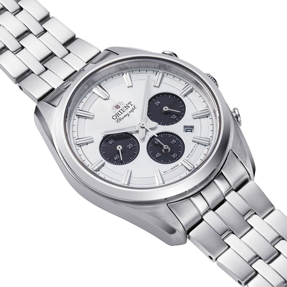 Đồng hồ Orient Contemporary 40 mm Nam RA-TX0305S10B Màu Bạc
