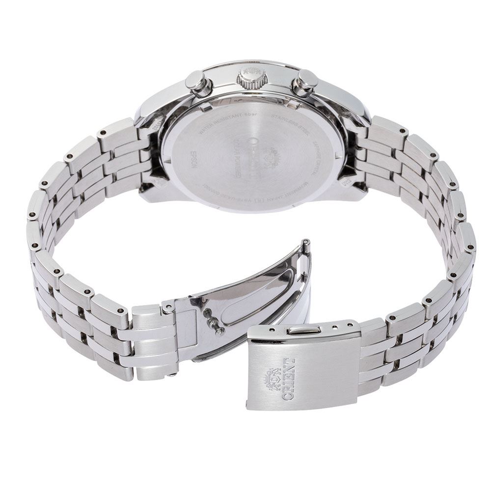 Đồng hồ Orient Contemporary 40 mm Nam RA-TX0305S10B Màu Bạc