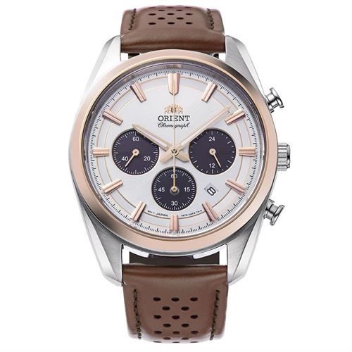 Đồng hồ Orient Contemporary 40 mm Nam RA-TX0306S10B Màu Nâu