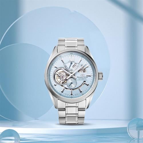 Đồng hồ Orient 41 mm Nam RE-AV0127L00B Màu Bạc