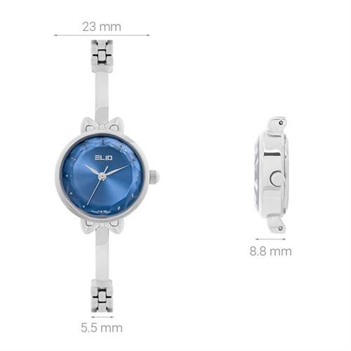 Đồng hồ Elio 23 mm Nữ ES169-01 Màu Bạc