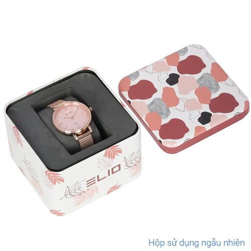 Đồng hồ Elio 32 mm Nữ ES172-02 Màu Vàng Hồng