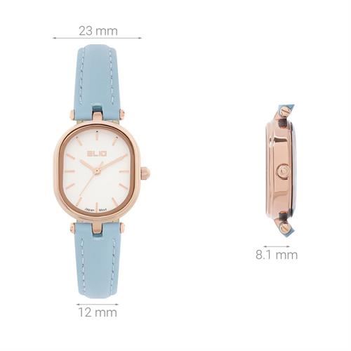 Đồng hồ Elio 23 mm Nữ EL150-01 Màu Xanh