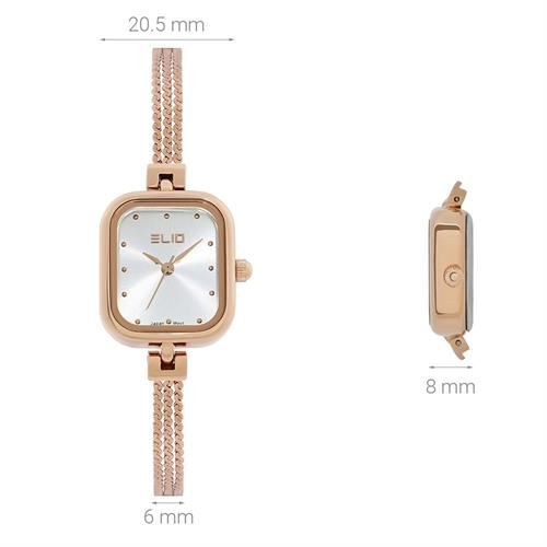Đồng hồ Elio 20.5 mm Nữ ES173-01 Màu Vàng Hồng